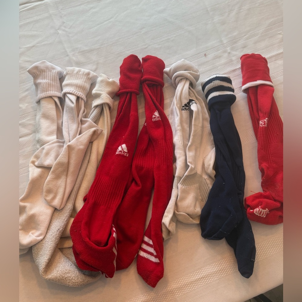 8 pair soccer socks